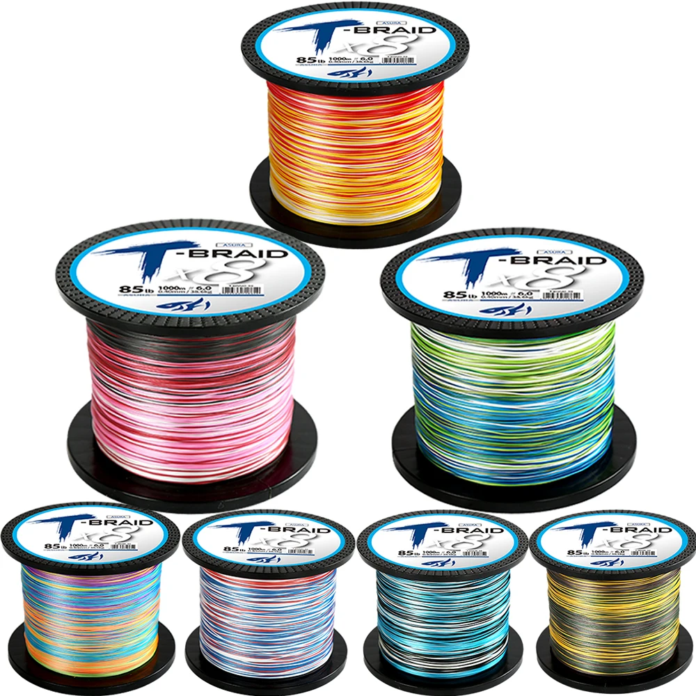 

Thornsline Asura New 8X Fishing Line 500M 1000M 3000M 8 Strands Braided Fishing Line Multifilament PE Line for Carp Fishing Wire