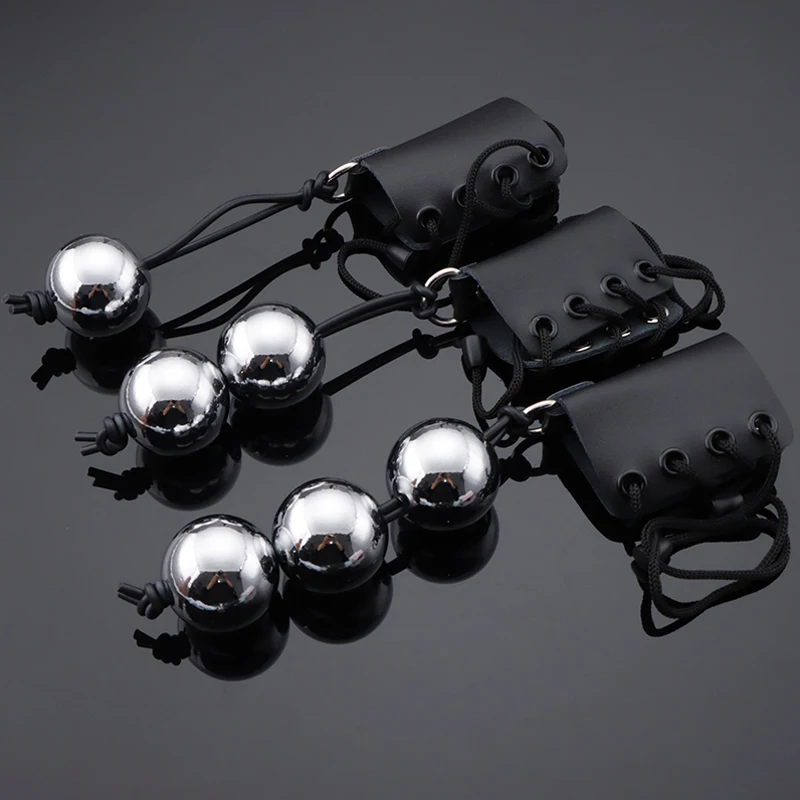 Heavy Dute Metal Ball Pendant Cock Ring Penis Heavy Stretcher Penis Erection Enlarger Extender Weight Stretcher Sex Toys For Men