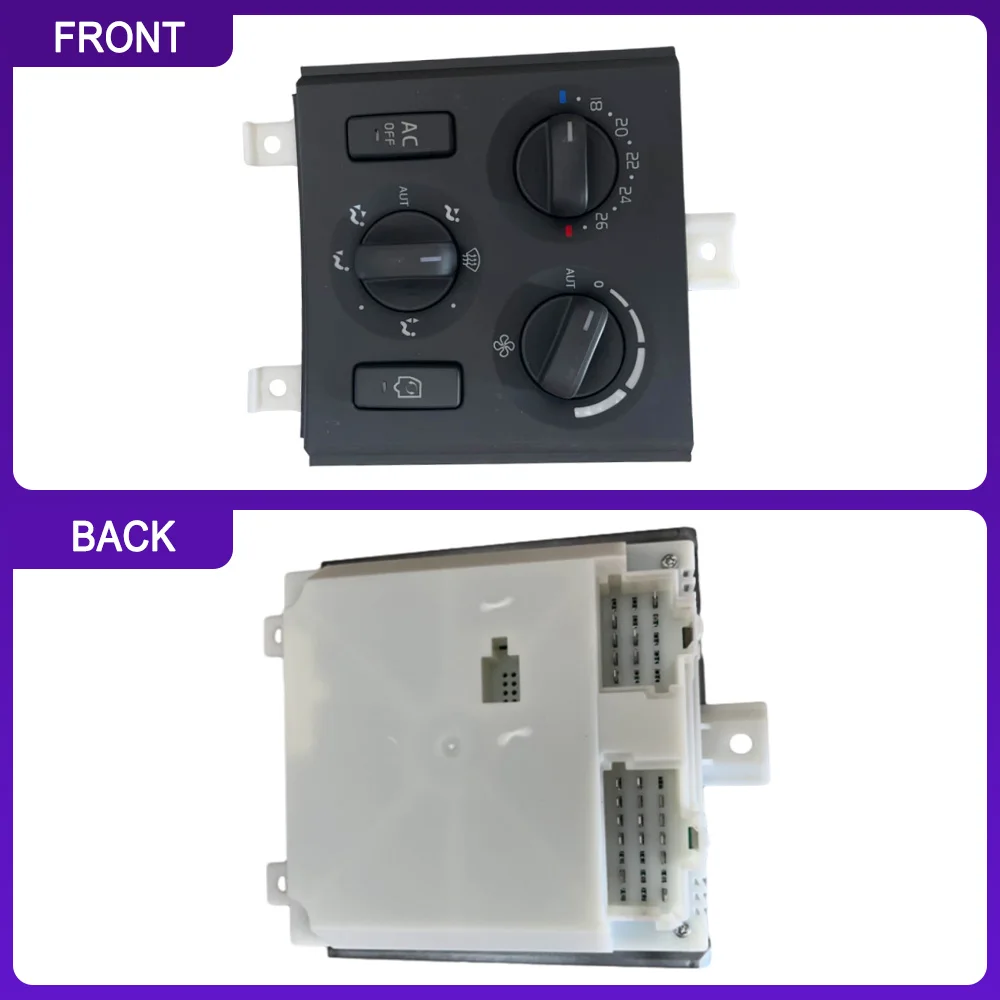 مفتاح التحكم في المناخ لتكييف الهواء بالتيار المتردد 20508582 21318121 لشاحنة فولفو FH FM A/C لوحة وحدة التحكم مجتمعة التبديل #5