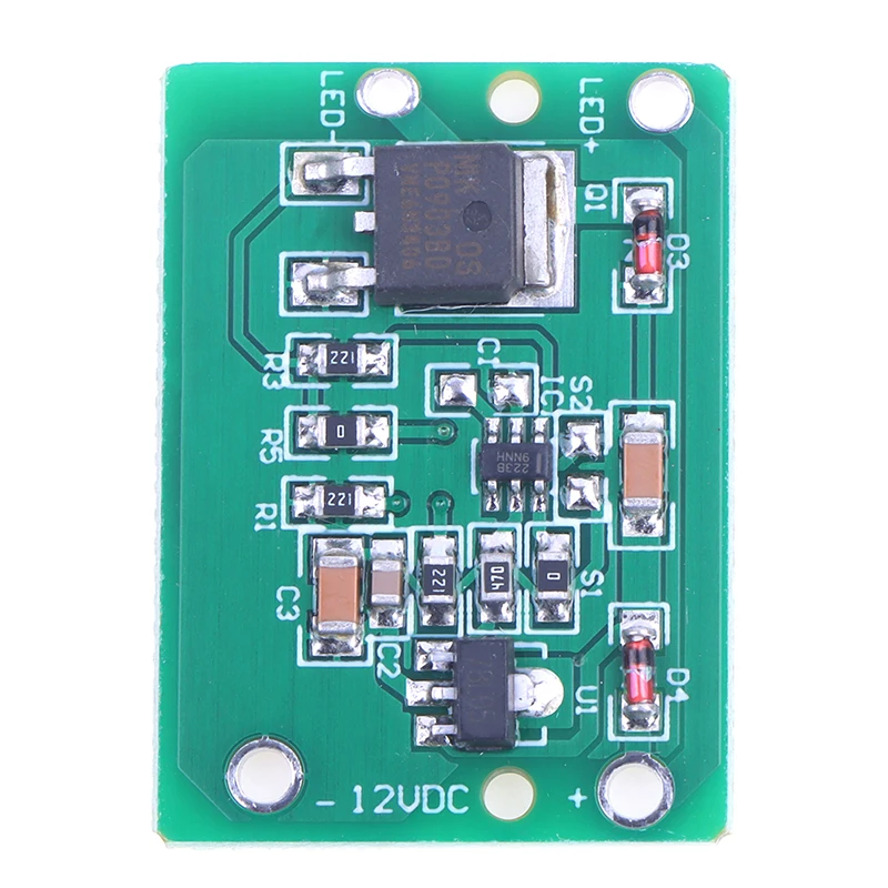 1Pc 12V Capacitive Touch Switch Sensor Module Push Button Touching Key Module Jog Latch DC 6-20V 3A TTP223