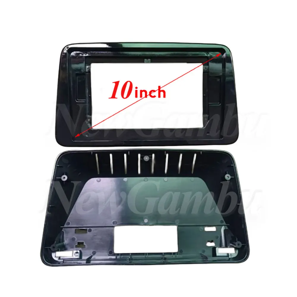 NewGambu 10 inch for JMC KAIYUN 2023 Frame No Cable Audio Adaptor Dash Trim Kits Facia Panel Radio Player Screen 2 Din