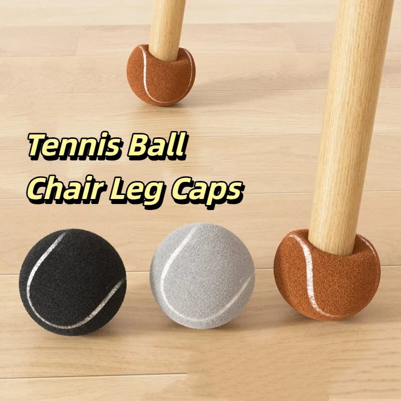 Table Tennis Footwork - Tennis Ball Chair Leg Caps Anti-slip