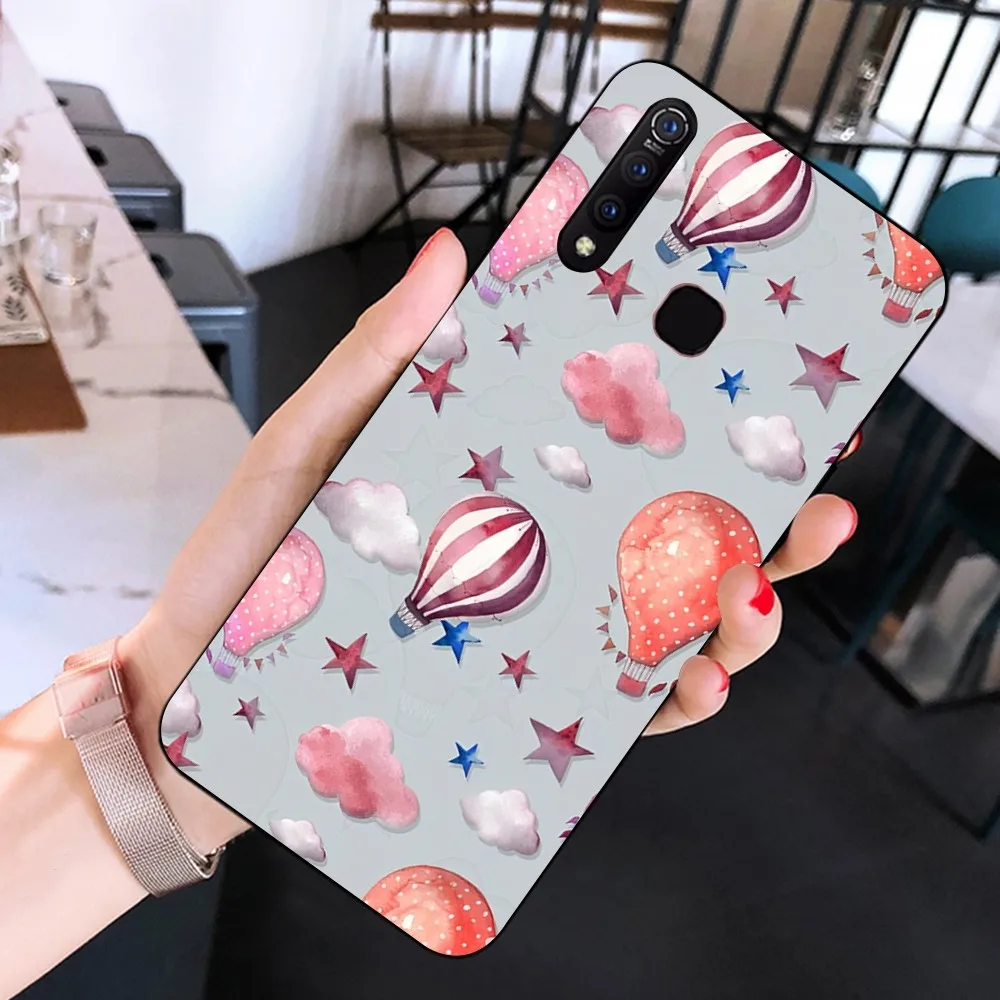 Hot Air Balloon print Phone Case For Huawei Y9 6 7 5 Prime Enjoy 7s 7 8 plus 7a 9e 9plus 8E Lite Psmart Shell