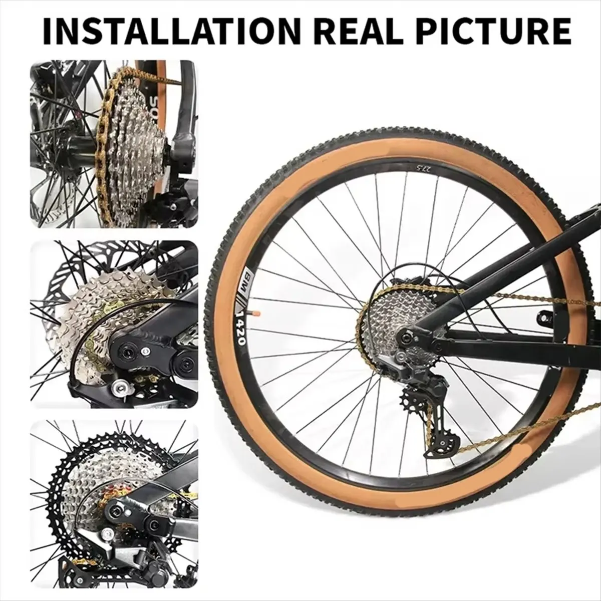 新入荷-8速自転車カセット、mtb＆ロードバイクフリーホイール、マウンテンバイクカセットフライホイール、対応サイズ：40t