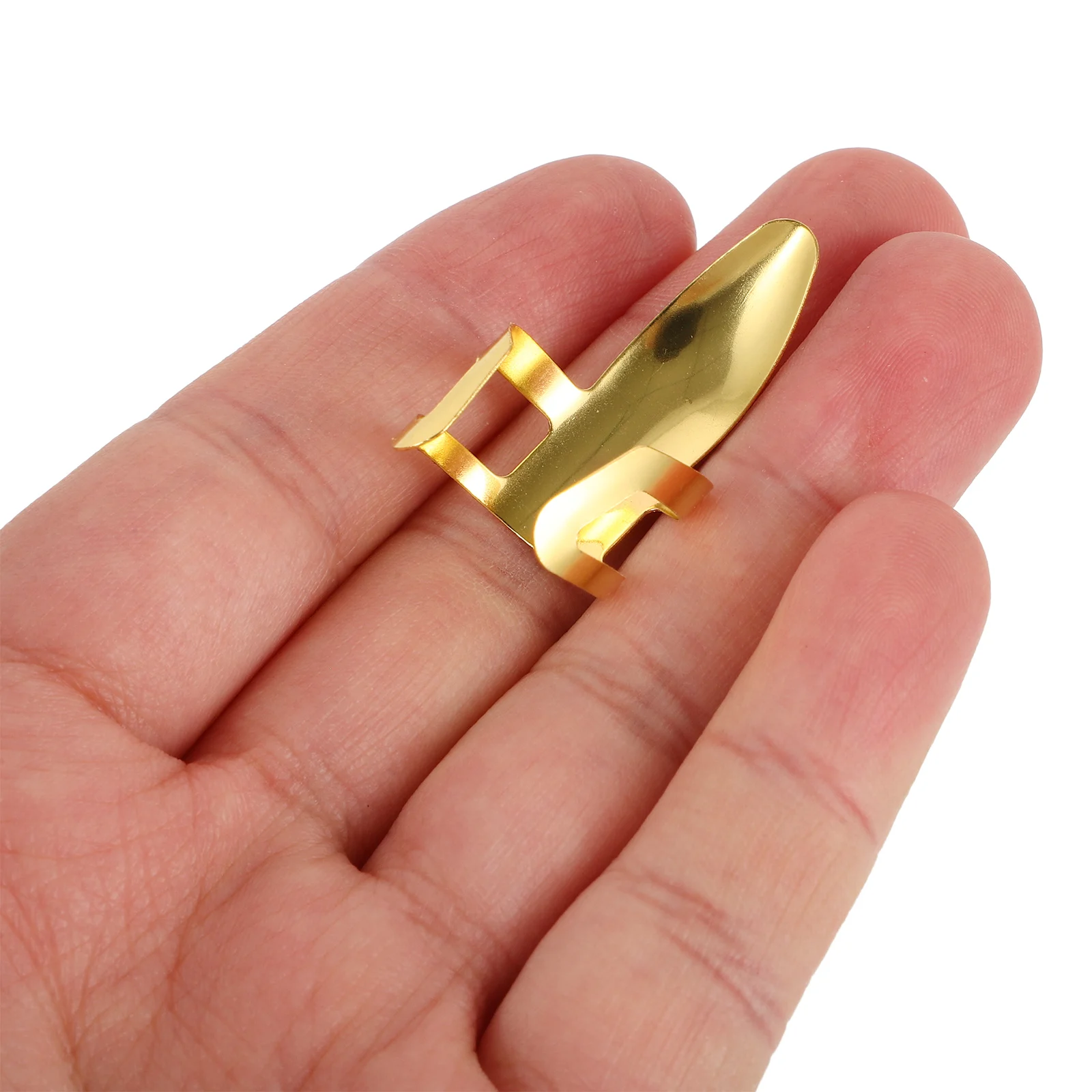 يختار الأصابع المعدنية مسمار الغيتار الإبهام البانجو Thumbpicks للتعديل #1