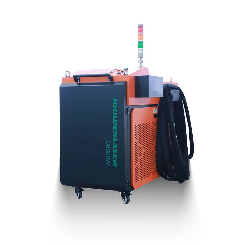 

New 6000W Fast Removal Fiber Laser Cleaning Machine Includes Metal Welding for Aluminum and Stainless Steel
