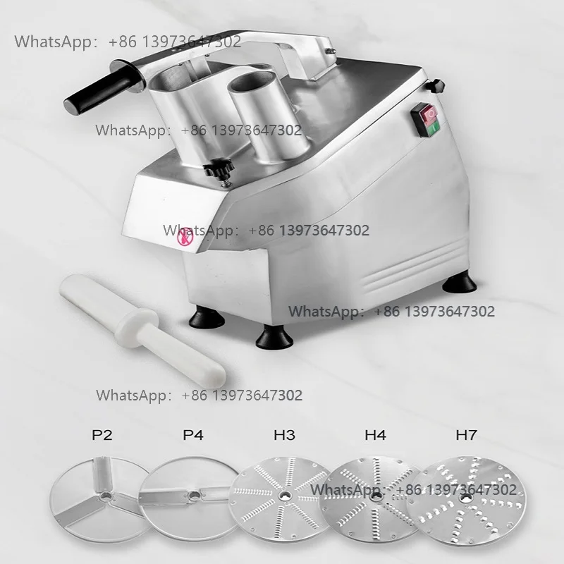 Commercial Multifunctional Veget le Slicer with Universal Rollers for Easy and Flexible Movement