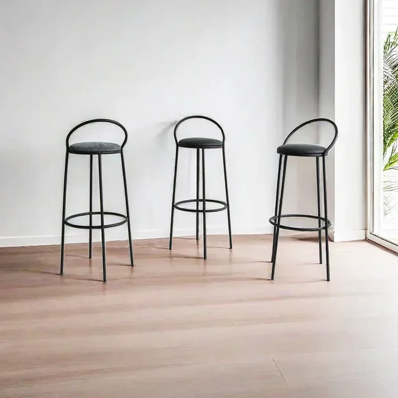 Height Chair Lightweight Home Bar High Kitchen Benches Design Counter Stools Modern Furniture Taburete Alto Chairs Outdoor