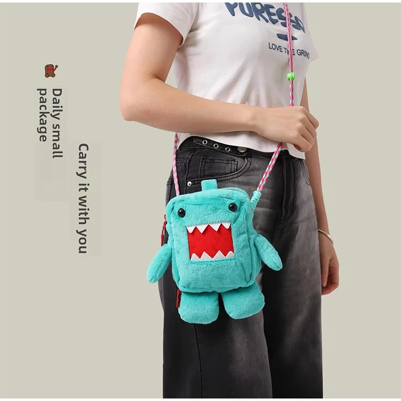 Cute Cartoon Cross-body Bag Soft Lightweight Student Wallet Multifunctional Hangable Accessory Bags Fashion Design Shoulder Bags