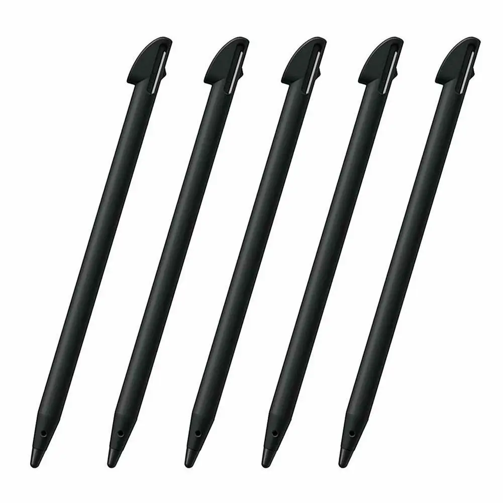 5pcs Stylus Touch Pen Game Accessories Plastic Stylus Pen Pencil Multi Color Combo Set Fit for Nintendo WIIU Game Console