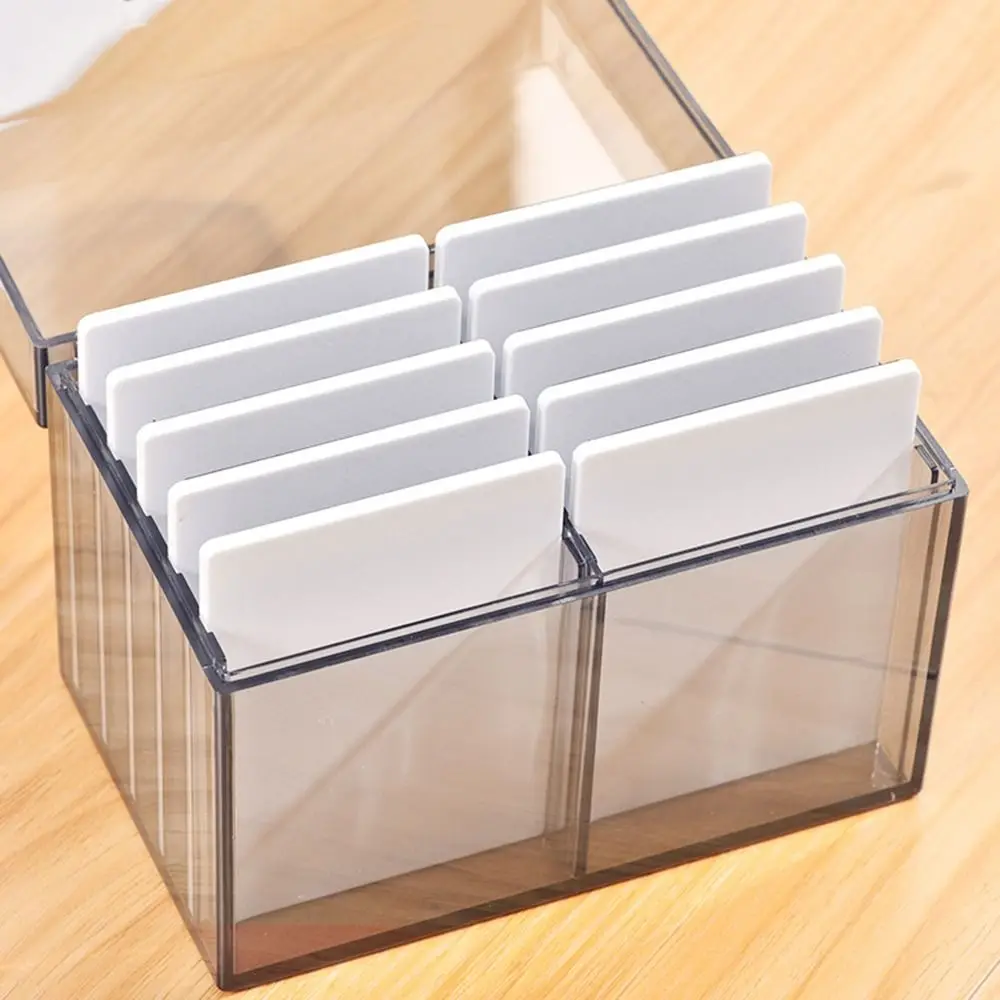 10-Layer Acrylic Eyelash Storage Box Dust Cover Eyelash Plates Lash Tile Palette Organizer Space Saving Spacious