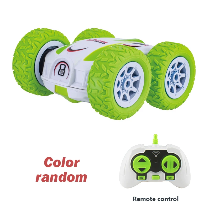 RC Stunt Car 2.4G High-Speed Double-Sided Wireless Remote Control Flip Model Vehicle Exquisite Christmas Gifts Cool Children Toy