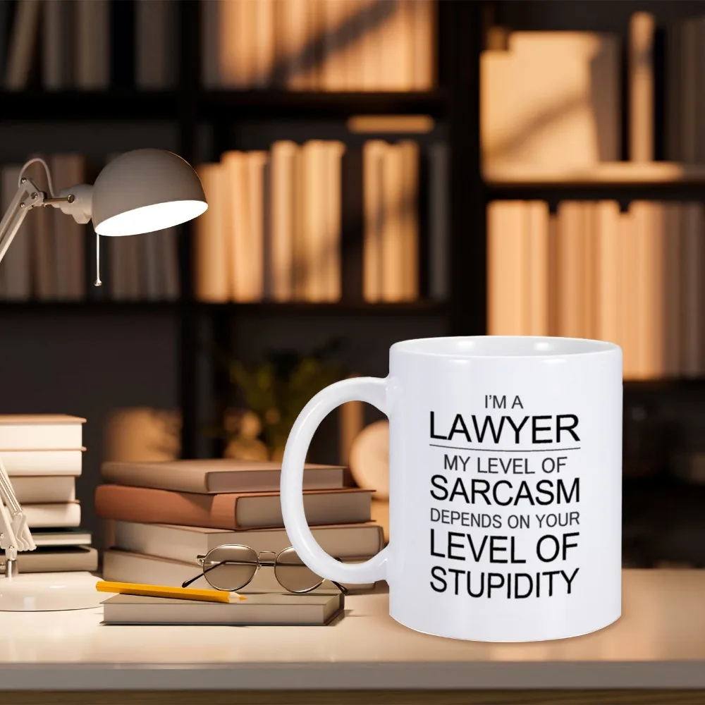 Funny Lawyer Coffee Mug I\'m A Lawyer Sarcasm Novelty Tea Cup Best Future New Attorney Mugs Unique Graduation Gifts for Lawyers