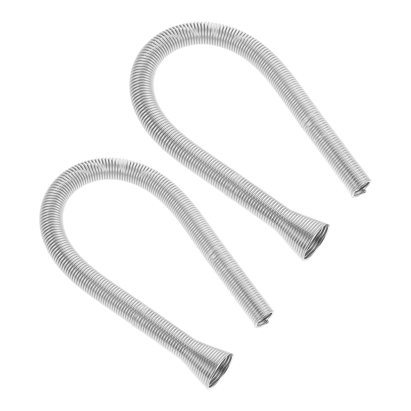 

2 Pcs Spring Bender Copper Tube Bending Kit Pipe Compact Air Conditioning Steel Tubing