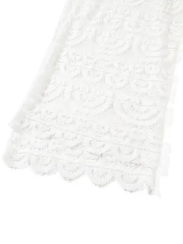 महिलाओं के लिए बोहो चिक फ्लोरल प्रिंट वाइड लेग बीच पैंट, इलास्टिक कमरबंद और शीर लेस डिटेल के साथ, गर्मियों में कैज़ुअल वियर के लिए 10 best sales गर्मियों का समुद्र तट - №3