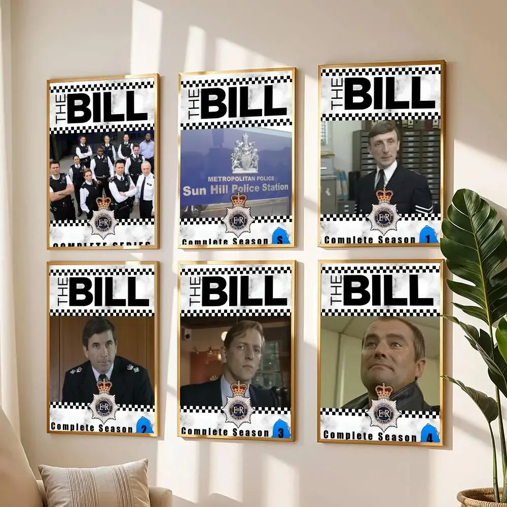 tv series T-The Bill-L Poster Modern Wall Decal for Living Room Cafe Office Bar and Bedroom