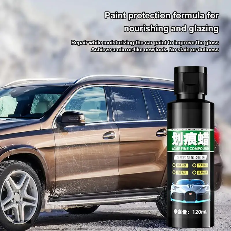 Car Polishing Wax Scratch Remover High Protection Auto Wax Cream Efficient Vehicles Paint Removal Repairing Polish Paste For