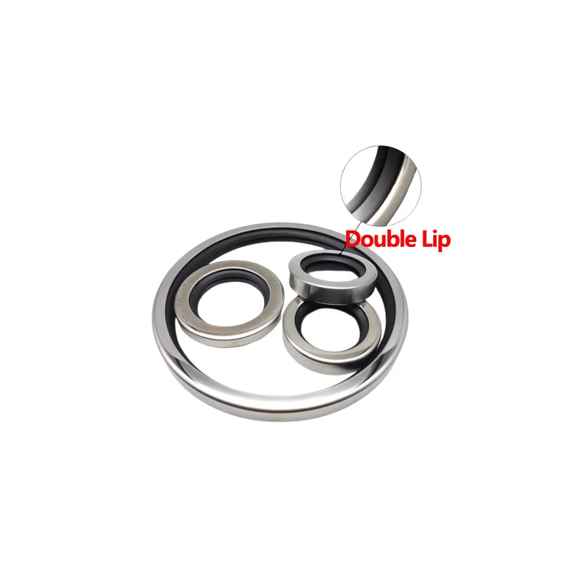 Stainless Steel PTFE Skeleton Oil Seal High Temperature and High Speed Rotary Shaft Seal Air Compressor Inner Diameter 35-63mm