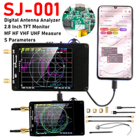2.8 Inch NanoVNA-F V2/V3 Vector Network Analyzer 50KHz-3GHz/1MHz-6GHz HF VHF UHF VNA Antenna Analyzer 801 Scan Points