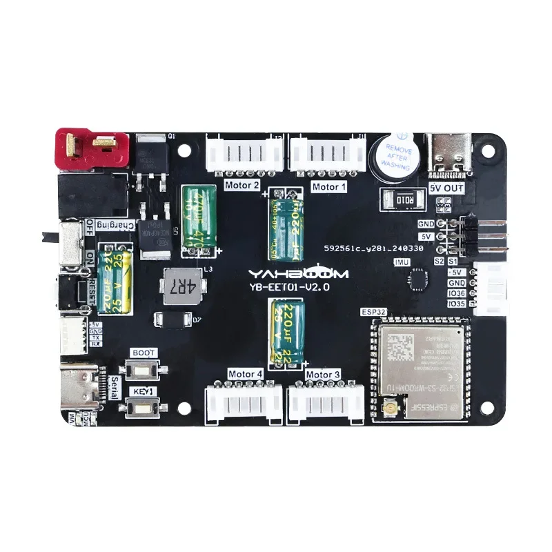 MicroROS Robot Main Controller ESP32 Radar ROS2 Car Drive Expansion Board IMU