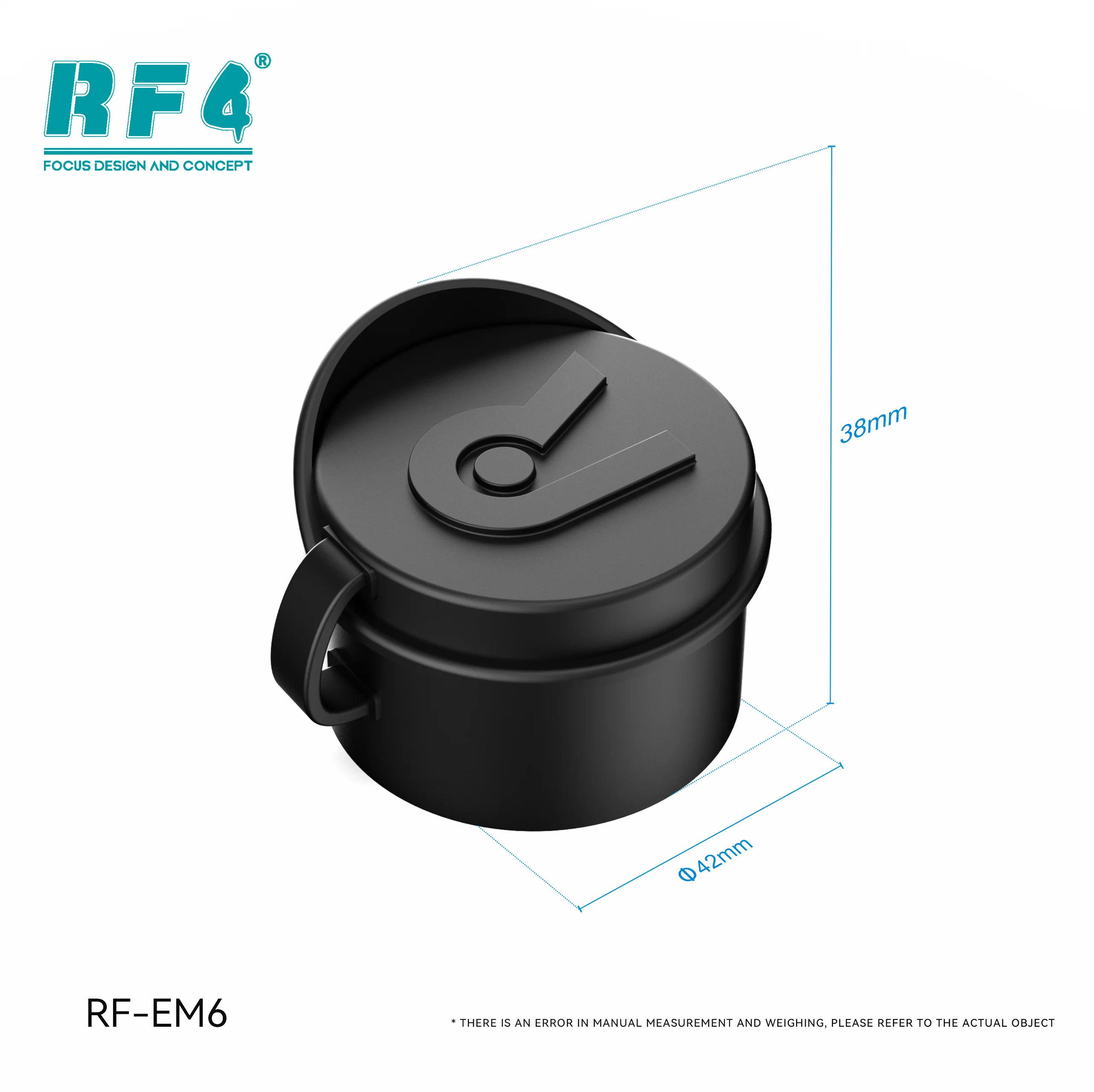 RF-EM6 Progettato specificamente per gli oculari del microscopio. Si blocca efficacemente la polvere previene i graffi. Design con copertura ribaltabile per un facile utilizzo