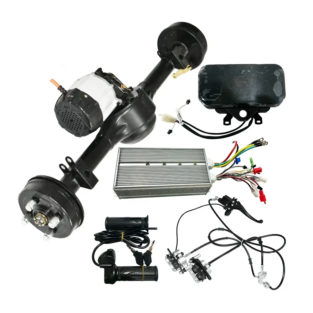 Heavy-duty Reliability Atv 33 Inch 250w to 1500w Rear Axle Motors Assembly Kit for Agricultural and Logistics Tricycles