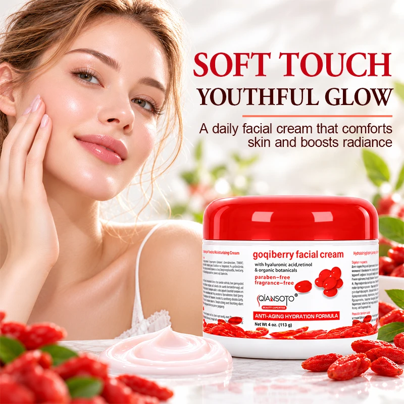 WolfBerryes Face Creams 100ml Goji Essence Moisturizing Goqi Berry Skincare Chinese Matrimony Vine Shin Care Cosmetic