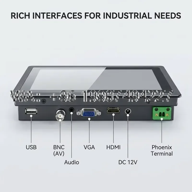 7 10.4 13.3 15 15.6 17 Inch Industrial LCD Touch Screen Embedded Display for Parcel Lockers