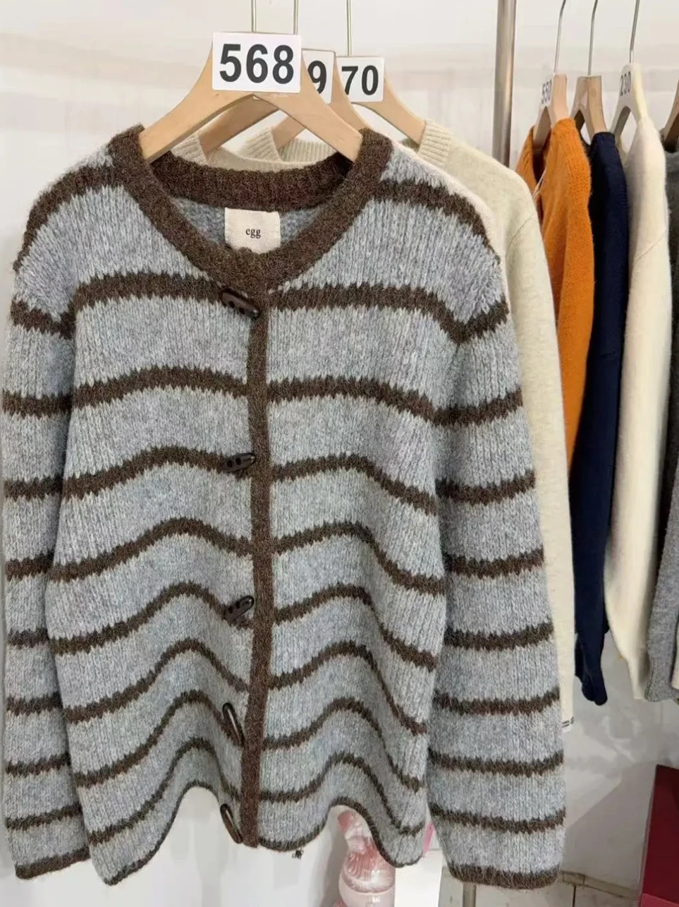 

Ретро Sle Thiened, теплый свитер с верблюжьими волосами, верхняя одежда цвета воротника, топ, осень-зима, Новое поступление, длинный све, круглый Ne