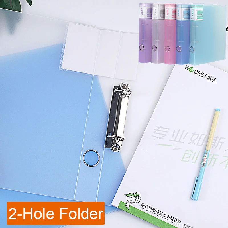 Desk Organizer Clip For Documents A4 Loose-leaf Binder File Folder Binder Stationery Organizer School Office Organizer