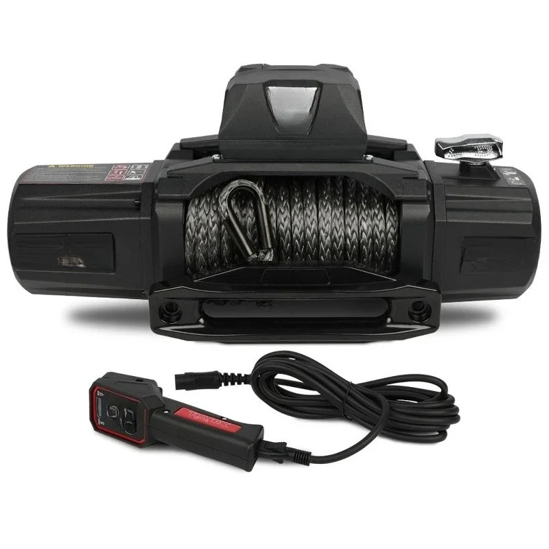 12V off-road vehicle modification, portable electric winch winch
