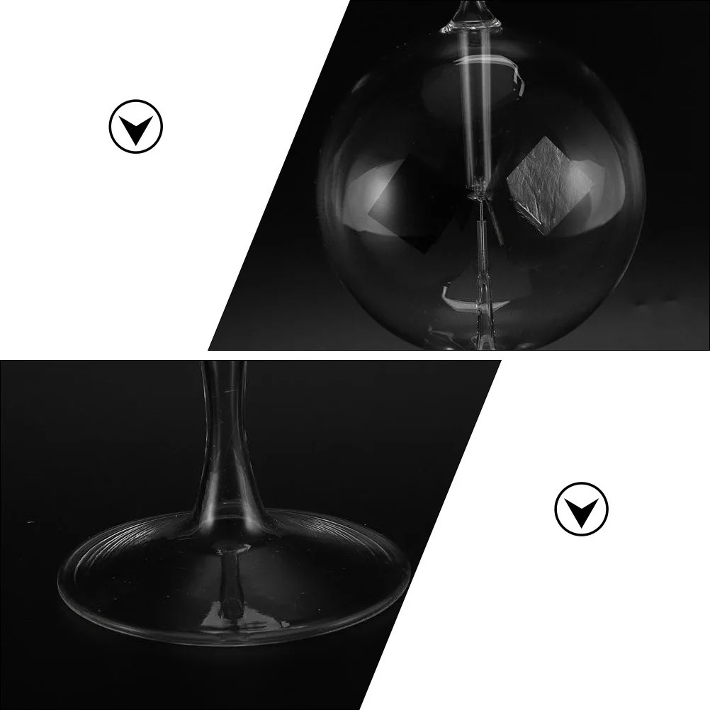1Pcs Radiometer Solar Power Transparent Radiometer Scientific Decor Sunlight Energy Vanes Measurement Roentgenometer