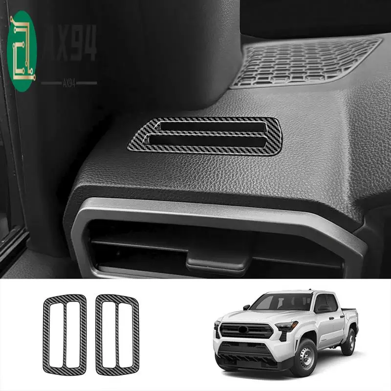 

AX94-Car Instrument Panel Air Outlet Frame For Toyota TACOMA 2024 A/C Air Outlet Trim Stickers Car Accessories