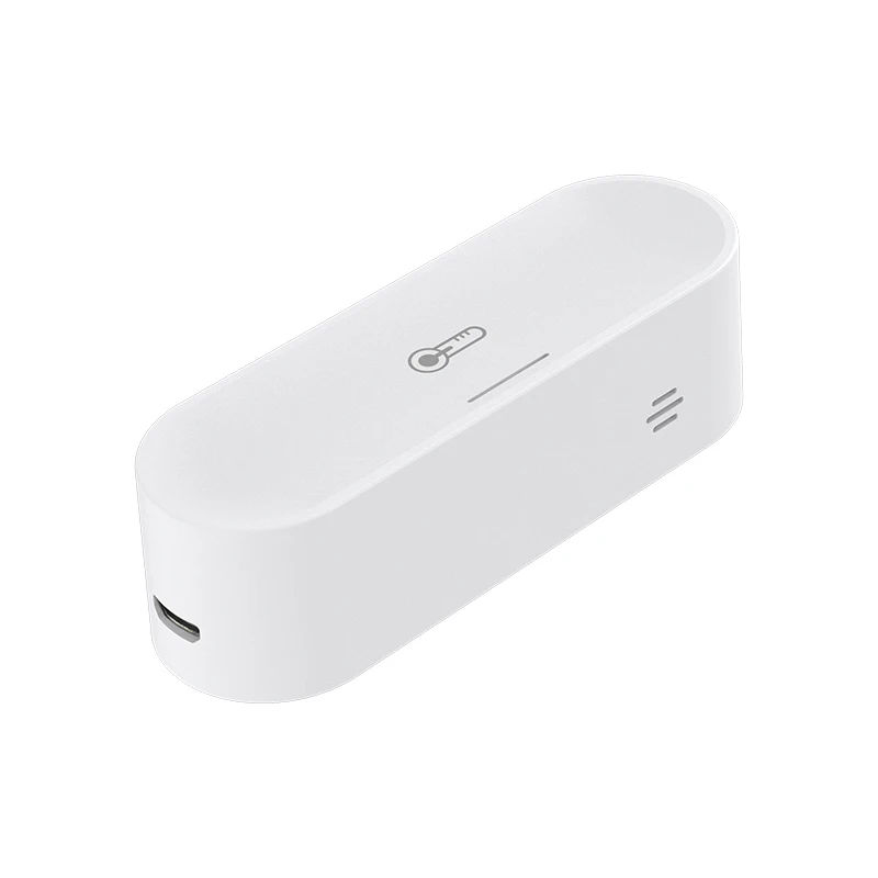 Tuya ZigBee Temperature Humidity Sensor With AA battery USB Power Compatible With Smart Life Alexa Google Assistant