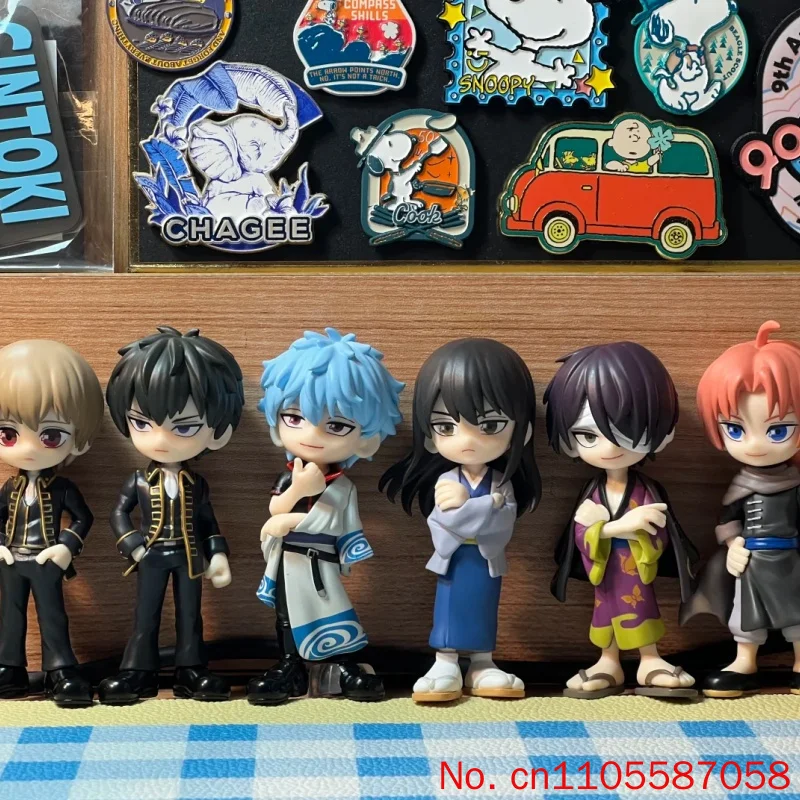 

Hot Genuine In Stock Gintama Bushido Series Blind Box Mini Figures Vol.1 Desktop Decoration High Quality Birthday Surprise Gifts