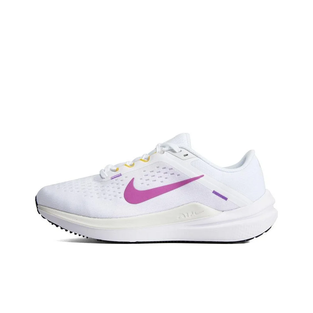 Nike Air Winflo 10 Running Shoes Women's Low Top White Purple DV4023-103