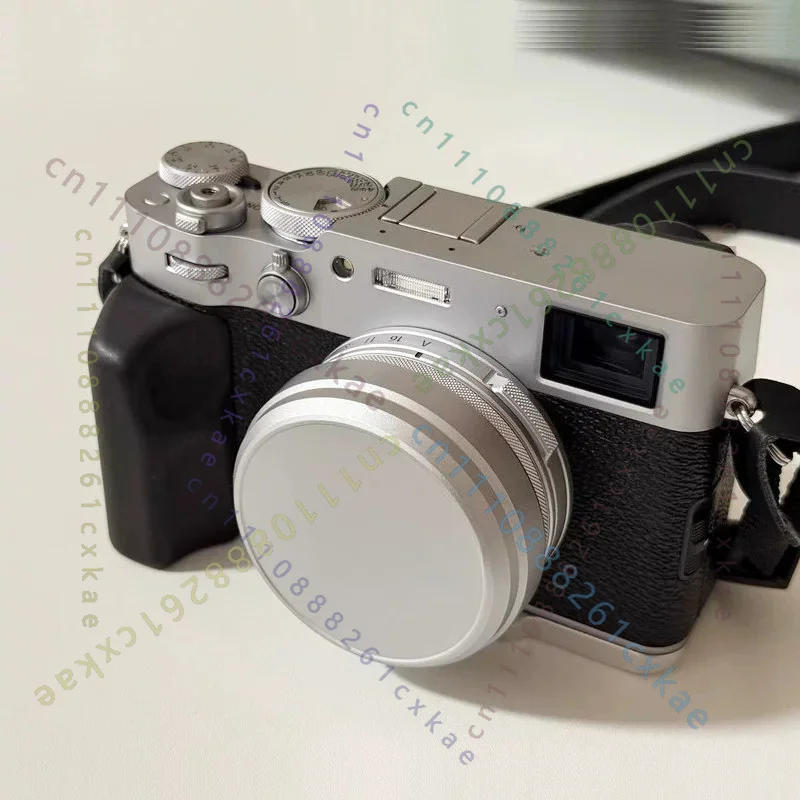 1PCS Lightweight L Bracket Quick Release Plate With Wood Hand Grip For Fuji X100VI X100V Camera