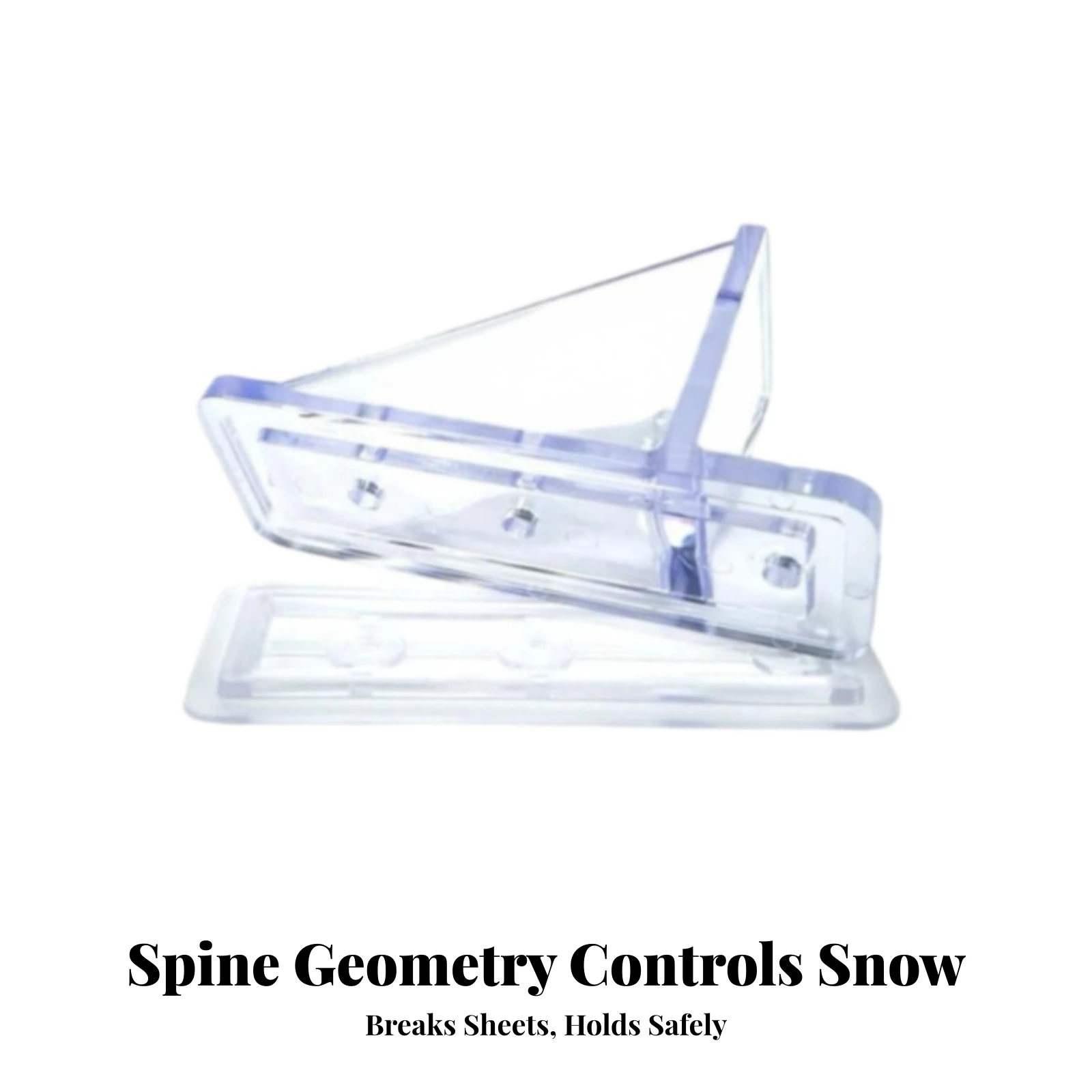 10 Pieces Snow Guard with Gaskets and Screws Watertight Metal Roof Snow Guard Hardware Industrial-Grade Hard-Wearing