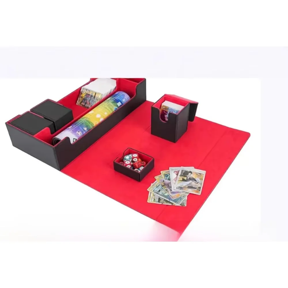 

Large-Capacity Magnetic Double-Row PSA Rated Card Brick Storage Box for TCG Star Card Game Display Organizer