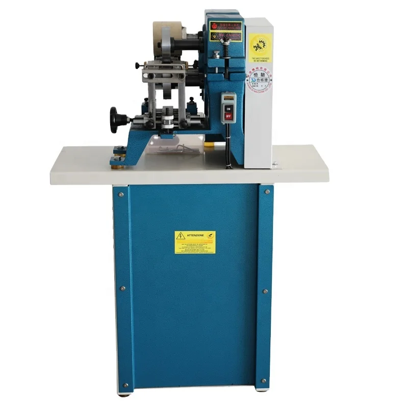 Cutter Belt Edge Round and Bevel XD-111 Double Side Leather Straps Edge Trimming Machine