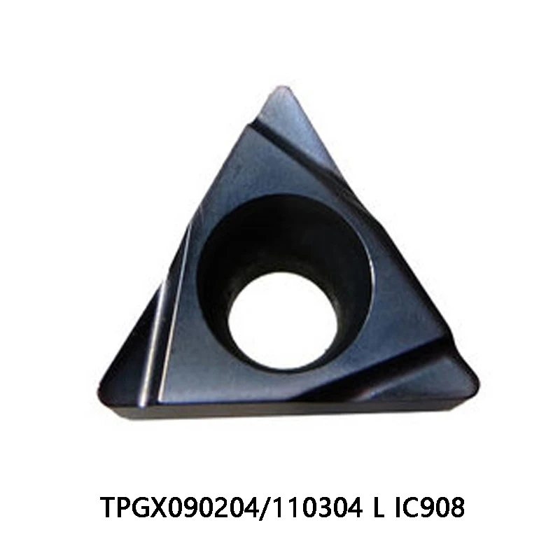 

Original TPGX090204L TPGX110304L IC908 Carbide Inserts Lathe Cutter CNC Tunring Tool Threading TPGX090204 TPGX 090204 110304