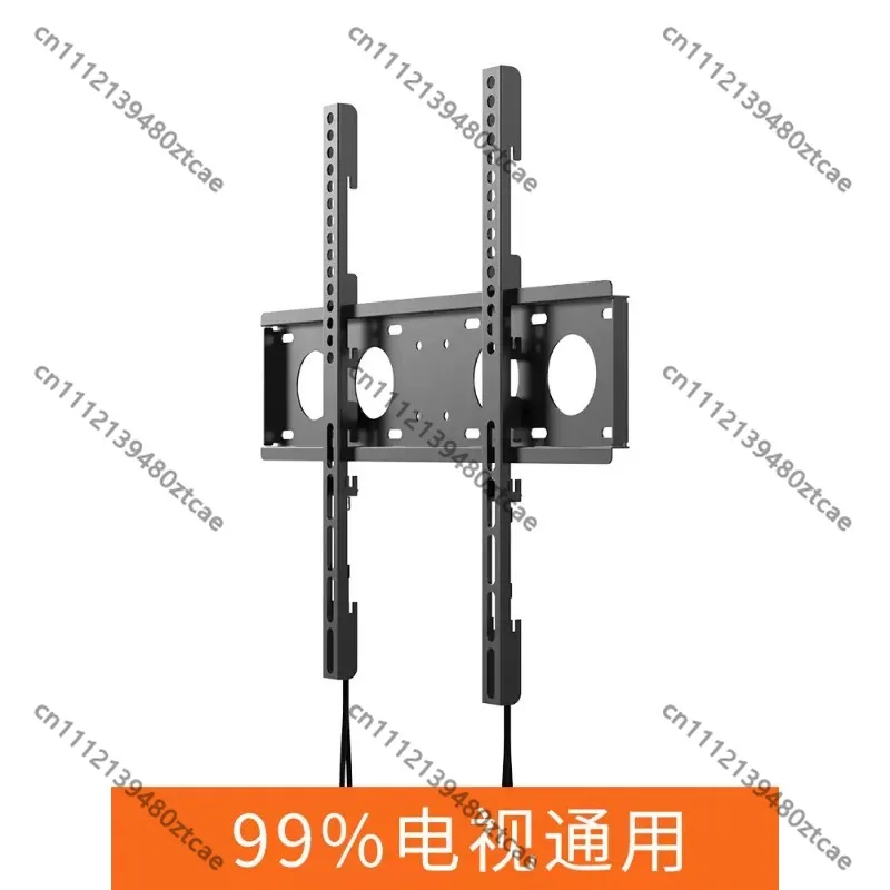 Low‑Profile Ultra‑Slim Universal TV Wall Mount Bracket, Flat Wall‑Hanging Support Rack for LCD LED Television