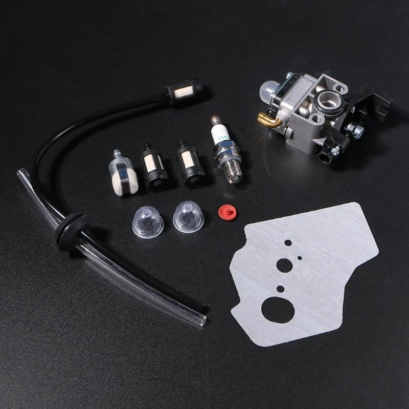 A2BC Trimmer Mowers Engine Carburetor Carb Gasket for Spark Plug Line Hose For GX25 GX35 HHT35