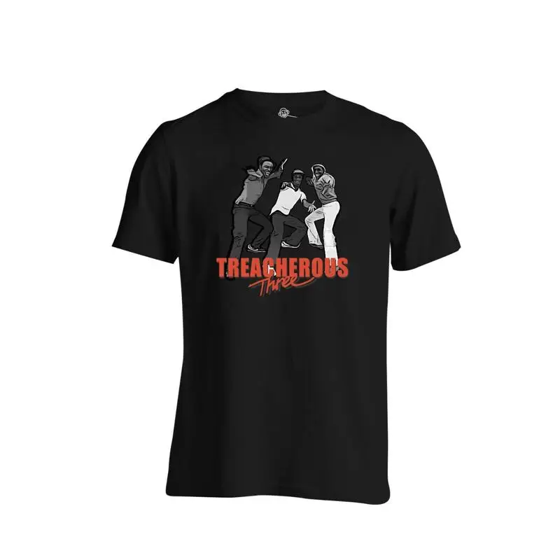 

Футболка Treacherous Three Old School в стиле хип-хоп в диком стиле South Bronx Flash Herc