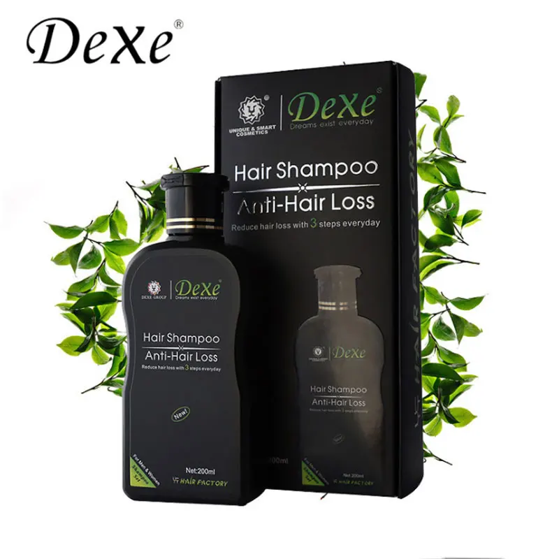 Dexe プロフェッショナル育毛シャンプー抗脱毛漢方薬育毛製品予防ヘアトリートメント男性 & 女性