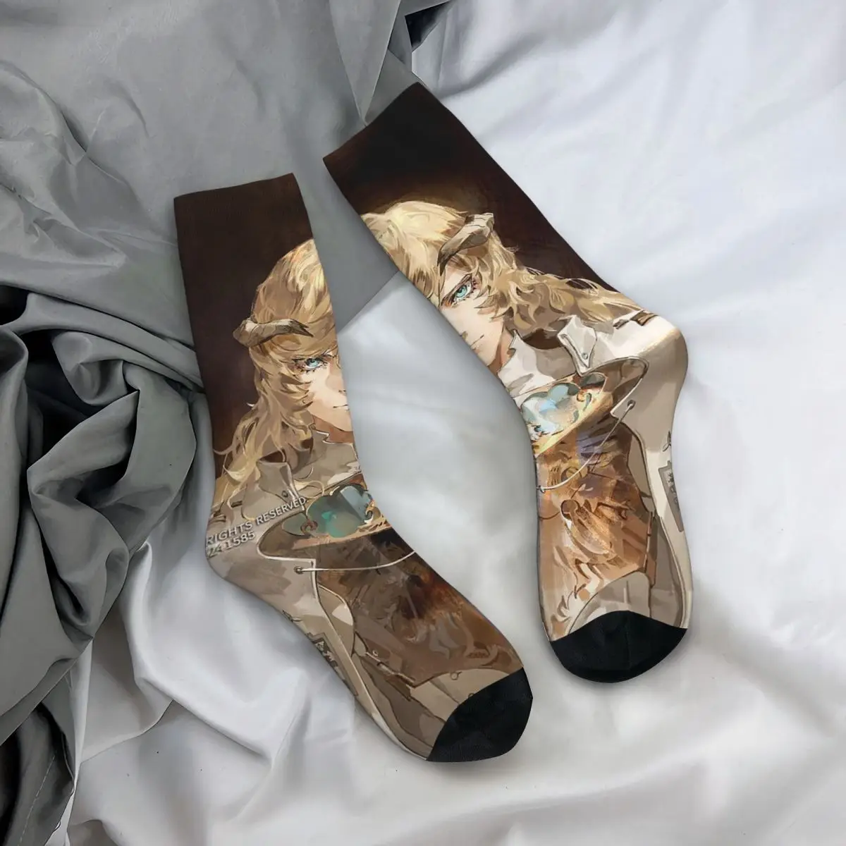 جميع المواسم Metaphor Refantazio لويس أتلوس الجوارب Harajuku الرياضة الأوسط جوارب أنبوبية جوارب فائقة النعومة للرجال النساء الهدايا