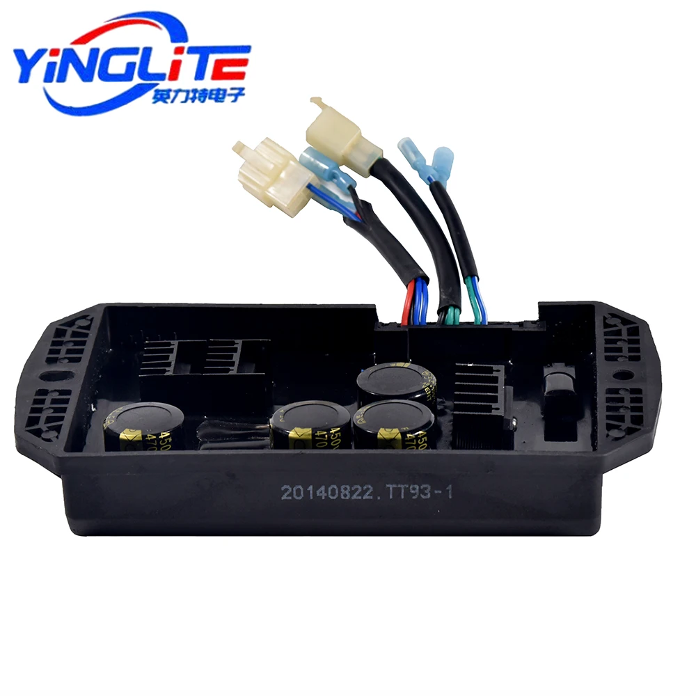 TT93-1 AVR Three Phase 10wires 8-15kw Voltage Regulator Use For Honda Generator GX620 GX630 GX690