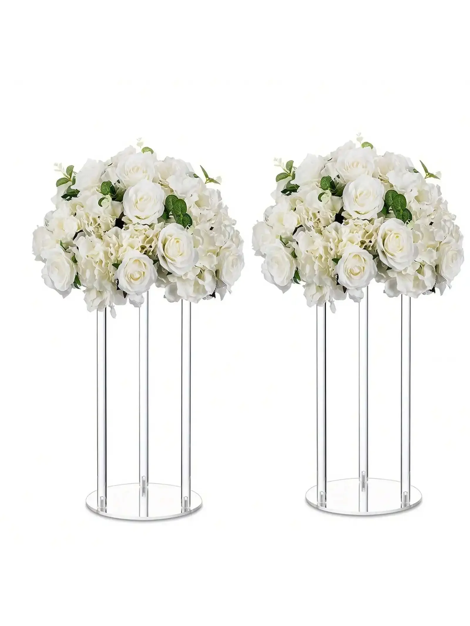 1pc, Acrylic Flower Stand Vase for Wedding Table Centerpiece Centerpiece for Wedding Western Classic Baby Shower  Decor