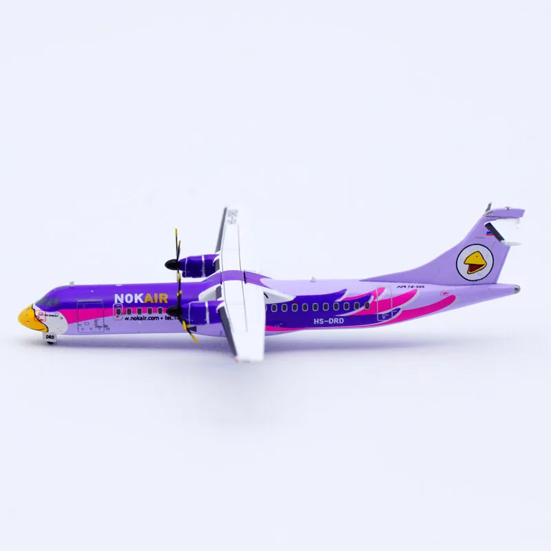 LH4257 Alloy Collectible Plane Gift JC Wings 1:400 Nok Air ATR 72-500 Diecast Aircraft Model HS-DRD