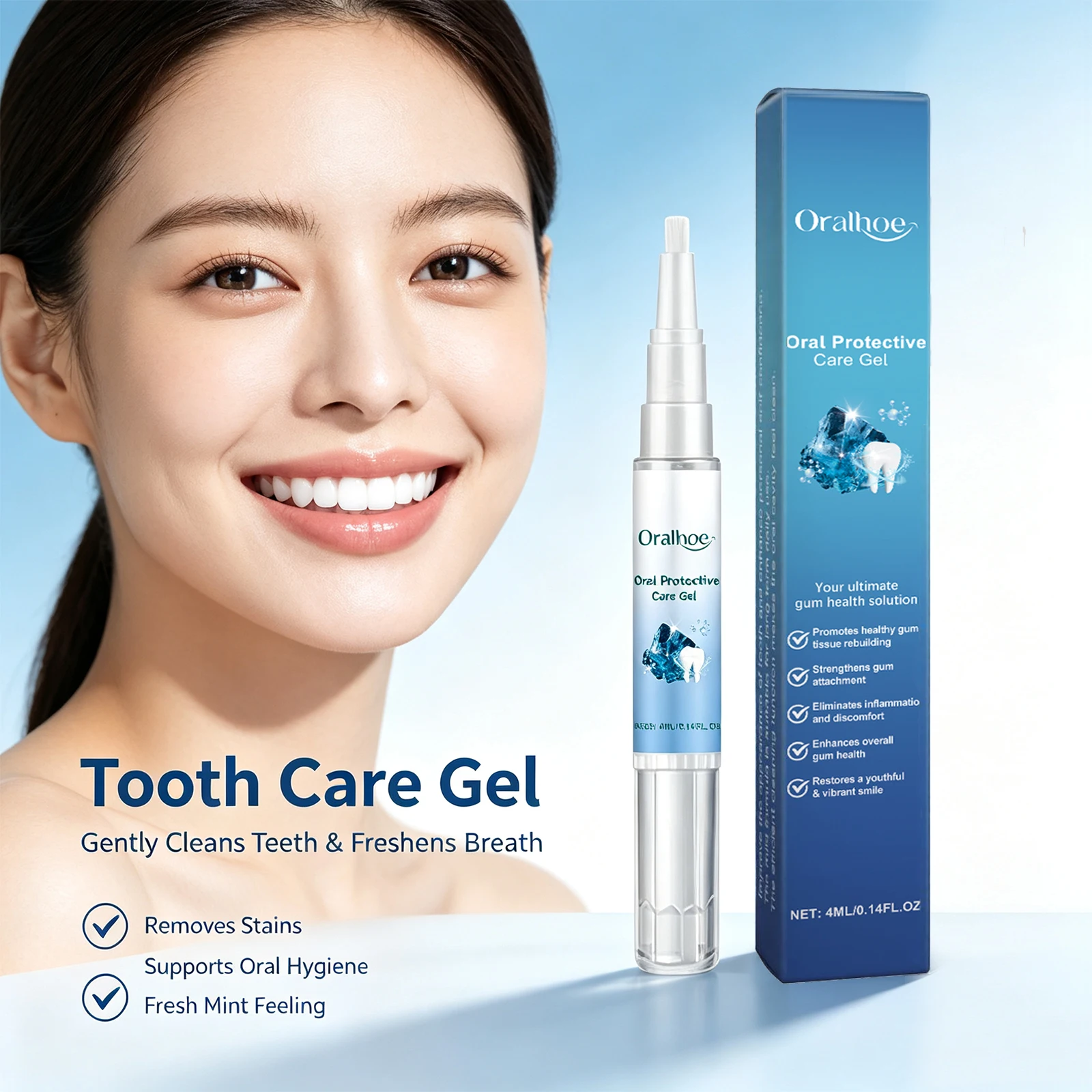 Teeth Whitening Gel Pen for Ye - огляд і ціна Teeth Whitening Gel Pen